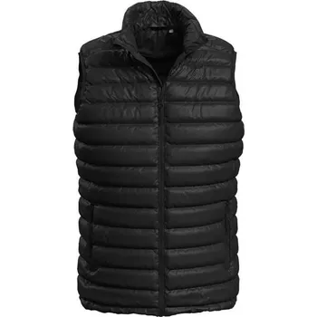 Pánská vesta Stedman Pánská prošívaná vesta bez kapuce - Černá | XL