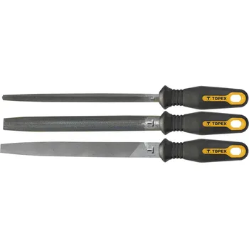 Nářadí pro automobil TOPEX Pilníky sada 3ks, 200/2
