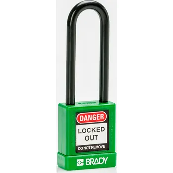 Zámek na kolo SFTY SECU PADLOCK 75MM ST SHA KD GRN/6