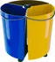 Odpadkový koš Ecobin ML44569105 3x 11,7 l otáčecí koš na tříděný odpad