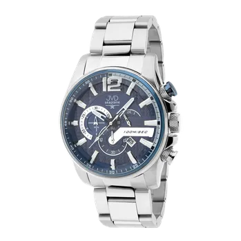 JVD Pánské vodotěsné hodinky JVD JE1002.4 - chronograf 10ATM (JVD Pánské vodotěsné náramkové hodinky JVD JE1002.4 - chronograf 10ATM)
