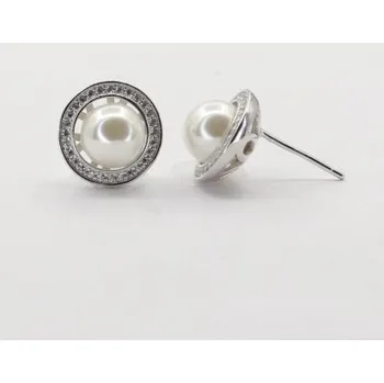 Náušnice Stříbrné náušnice na puzetu