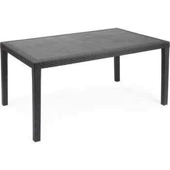 Zahradní stůl Zahradní plastový stůl imitace ratanu - UZN