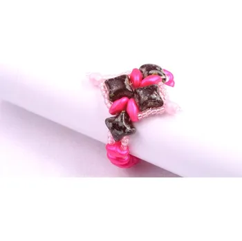 Dětské navlékací korálky Prstýnek Lili č.1372 - stavebnice