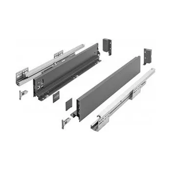 GTV Zásuvka AXISPRO 400 mm antracit – nízká H84