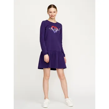Dívčí šaty Dívčí šaty Faithful - fialová 152