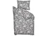 Ložní povlečení Textilomanie Orient šedé 140 x 200, 70 x 90 cm zipový uzávěr