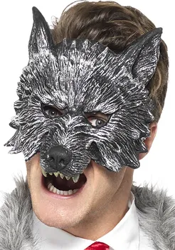 Karnevalová maska Smiffys 20348 Polomaska vlk