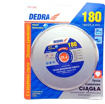 Řezný kotouč Dedra H1134E 180 mm