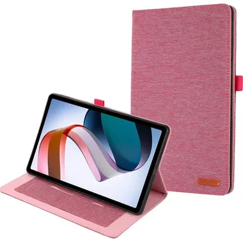 Pouzdro na tablet VSECHNONAMOBIL 65294 FABRIC Zaklápěcí obal pro Xiaomi Redmi Pad SE růžový
