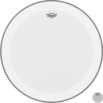 Blána Remo Blána pro bicí Powerstroke 4 Bílá, zdrsněné na bas drum16" P4-1116-C2 23480