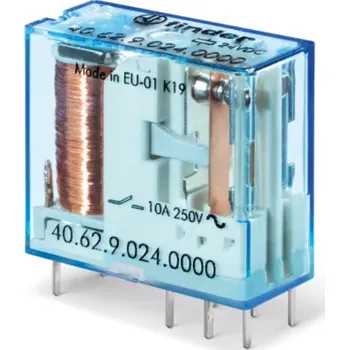 Relé Relé, DIN/PS, 2P/10A, 12V DC, citl. 40.62.7.012.0000