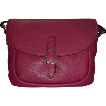 Dámská kabelka Hexagona s klopou vínová 579734 8400-Framboise