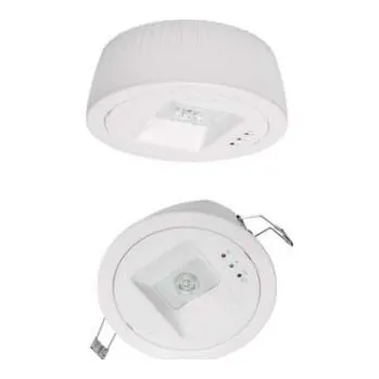 Nouzové osvětlení Nouzové LED 2W 230lm 3h IP20 4 optiky