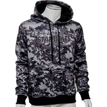 Pánská mikina Mikina Starbaits Bank Grey Digi Cam - XL
