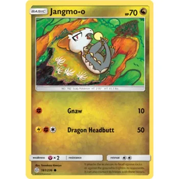 Sběratelská karetní hra Jangmo-o 161/236 - Cosmic Eclipse Typ karty: Non-Holo