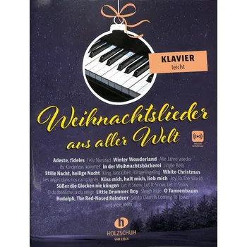 Weihnachtslieder aus aller Welt - vnon koledy a melodie v jednoduch prav pro klavr 1492009