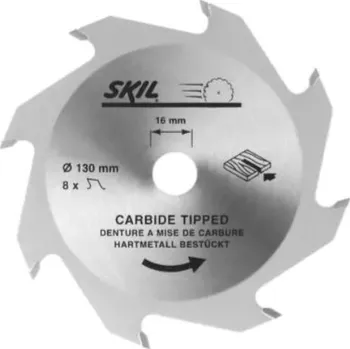 Pilový kotouč Karbidový pilový kotouč (Ø 130 mm, 8 zubů) SKIL 386587