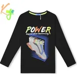 Chlapecké triko Kugo HC0721 - černá Barva: Černá, Velikost: 158