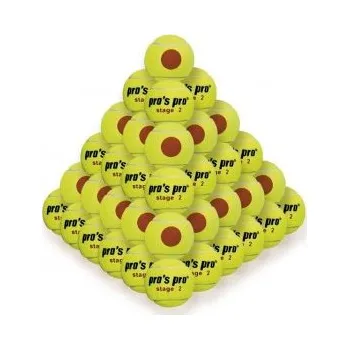 Tenisový míč Dětské tenisové míče Pros pro stage 3,středně měkčí
