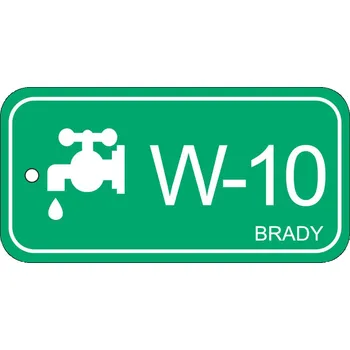 Energy tag-W-10-75x38mm-PP/25