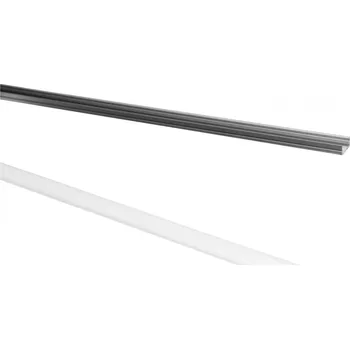 LED osvětlení Eurolite krytka pro U profil 20 mm pro LED pásky, mléčná, 2m