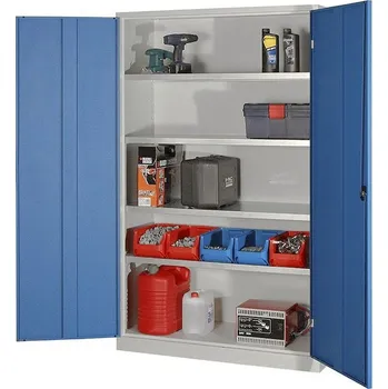 Dílenská skříň DS120-4P/42, hloubka 420 mm IG053