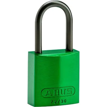 Visací zámek COMPACT ALU PADLOCK 40MM SHA KD GRN/6