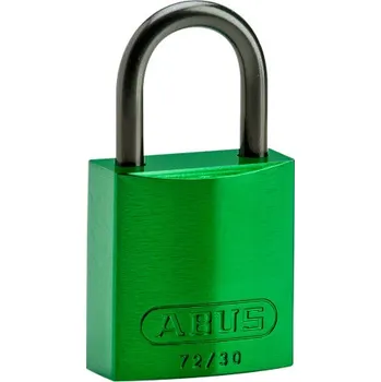 Visací zámek COMPACT ALU PADLOCK 25MM SHA KD GRN/6