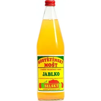 Limonáda Mošt jabl. selský 100% 0,75l MOŠTÁRNA HOSTĚTÍN