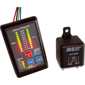 Monitor IBS bateriový monitor IBS-DBS 12V