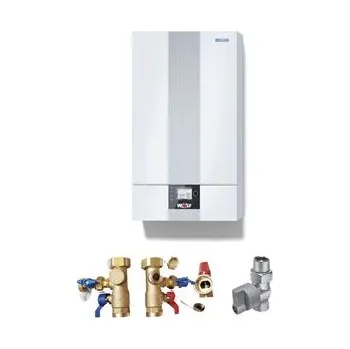 Kotel WOLF Sestava kotle CGB-2 38 kW s AM modulem a připojovací sadou pro instalaci nad omítku