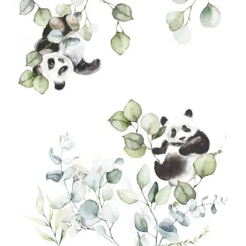 Fototapeta Dětská vliesová fototapeta Panda 364989 / Fototapety na zeď pro děti Kids world (159 x 300 cm) Rasch