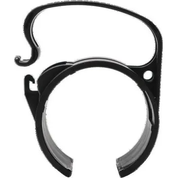 Audio kabel Snap plastový držák kabelů na konstrukci, Light verze, černý, sada 4ks