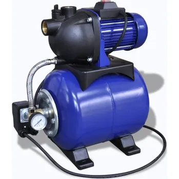 Postřikovač vidaXL Zahradní elektrické čerpadlo - 1 200 W - modré [40862]
