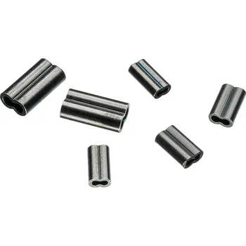 Krimpovací svorky pro návazce dvojité DAIWA PROREX 30 ks - M - 1,00 mm, 30 ks