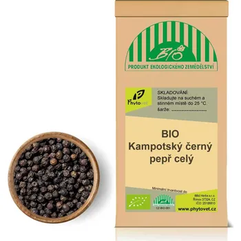 Koření Wild Herbs Kampotský černý pepř celý BIO Hmotnost: 50 g