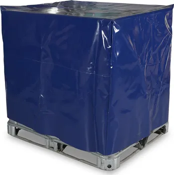 Bojler CEMO PVC voděodolný kryt s průhledem, IBC 1000, modrý(HB-119861E)