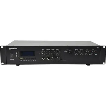 Hi-Fi Zesilovač Adastra A2, stereo PA zesilovač, MP3/SD/USB/BT/FM, 2x 200W