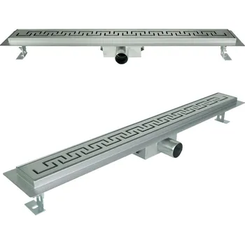 Odvodňovací žlab ROSS Celonerezový sprchový žlab INDIAN 70 cm včetně roštu