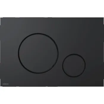 Splachovací tlačítko Ovládací tlačítko Alcadrain (Alcaplast) pro předstěnové instalační systémy, černá-mat M678