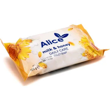 Koupelová kosmetika Alice toaletní mýdlo Milk & Honey 100 g