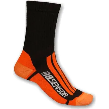 Pánské termoprádlo Sensor Treking EVO Trekingové ponožky oranžové M 39 - 42