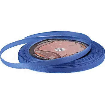 Stuha Saténová stuha safírová modrá tmavá