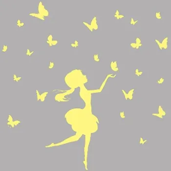 samolepka Fosforeskující samolepky Víla