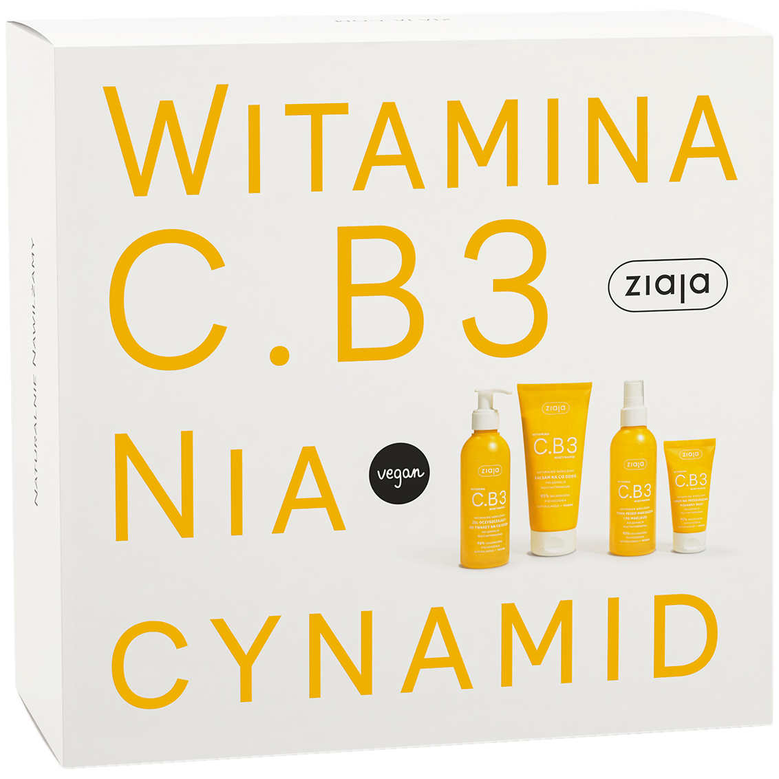 Ziaja Vitamin C.B3 Niacinamide dárková kazeta od 162 Kč Zbozi.cz