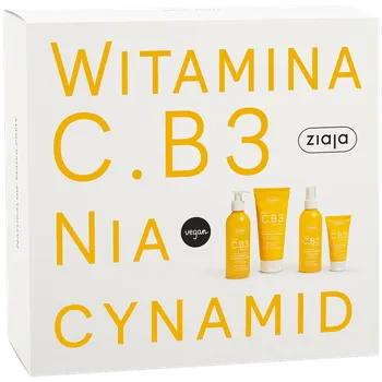 Kosmetická sada Ziaja Vitamin C.B3 Niacinamide dárková kazeta 