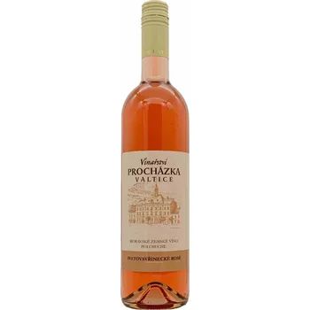 Víno SVATOVAVŘINECKÉ rosé MZV polosuché 0,75l 12% - vin.Procházka