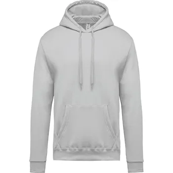 Pánská mikina KARIBAN Pánská mikina s kapucí K476 Velikost: 3XL, Barva: světle šedá