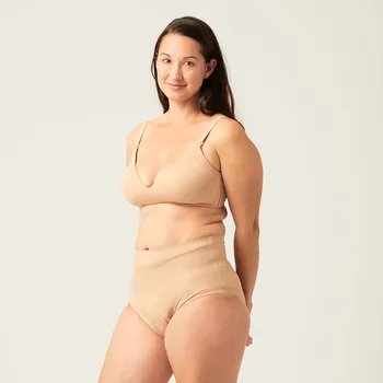 Menstruační kalhotky Tvarující menstruační a poporodní kalhotky Modibodi Contour Cashew (MODI4198C) XXL